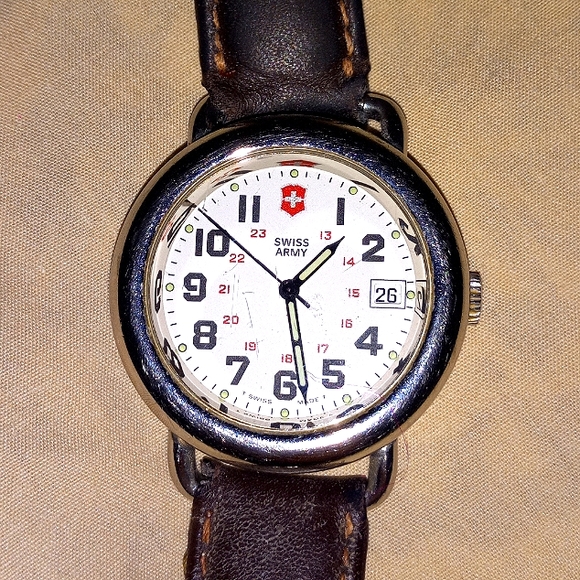 swiss army Accessories Vintage Swiss Army Date Just Watch Must See